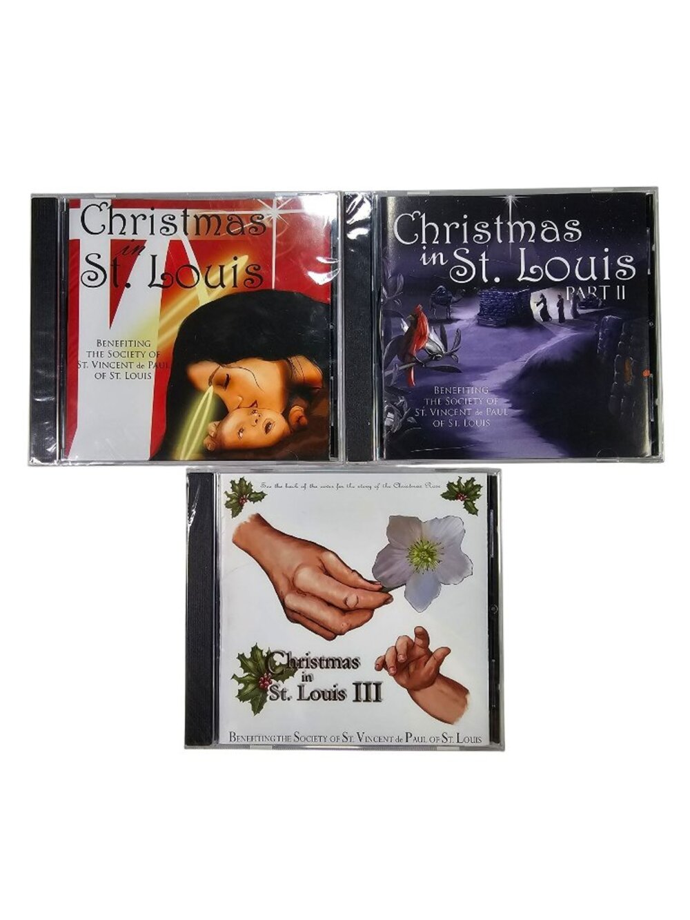 Christmas In St. Louis (NEW SEALED 3-CD Set Volumes 1,2,3) St. Vincent De Paul
